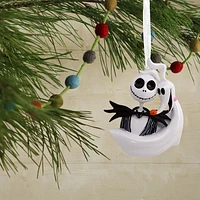 Hallmark Christmas Ornament (Disney Tim Burton's The Nightmare Before Christmas Jack Skellington and Zero)