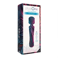 plusOne Vibrating Wand Massager, A compact, yet powerful vibrator