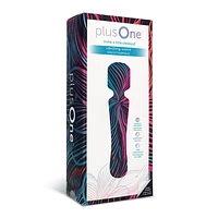 plusOne Vibrating Wand Massager, A compact, yet powerful vibrator