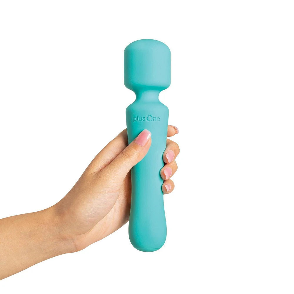 plusOne Vibrating Wand Massager, A compact, yet powerful vibrator