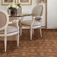 FloorPops Parquet Peel and Stick Floor Tiles Set of 20