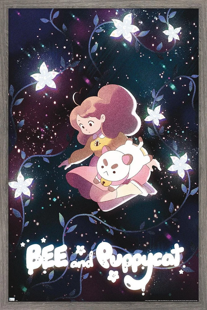 Bee And Puppycat - Space Flowers Key Art Wall Poster, 22.375" x 34"