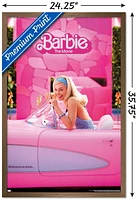 Mattel Barbie: The Movie - Barbie Car Wall Poster, 22.375" x 34"