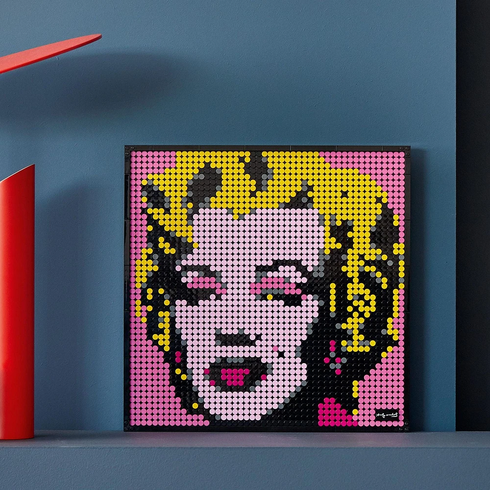 LEGO Art Andy Warhol’s Marilyn Monroe 31197 Toy Building Kit (3,332 Pieces)