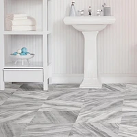 FloorPops Polished Peel and Stick Floor Tiles set of 20