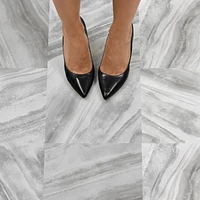 FloorPops Polished Peel and Stick Floor Tiles set of 20