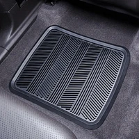 Autodrive Single Rear Floor Mat, Fits most cars, trucks & SUVs