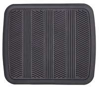 Autodrive Single Rear Floor Mat, Fits most cars, trucks & SUVs