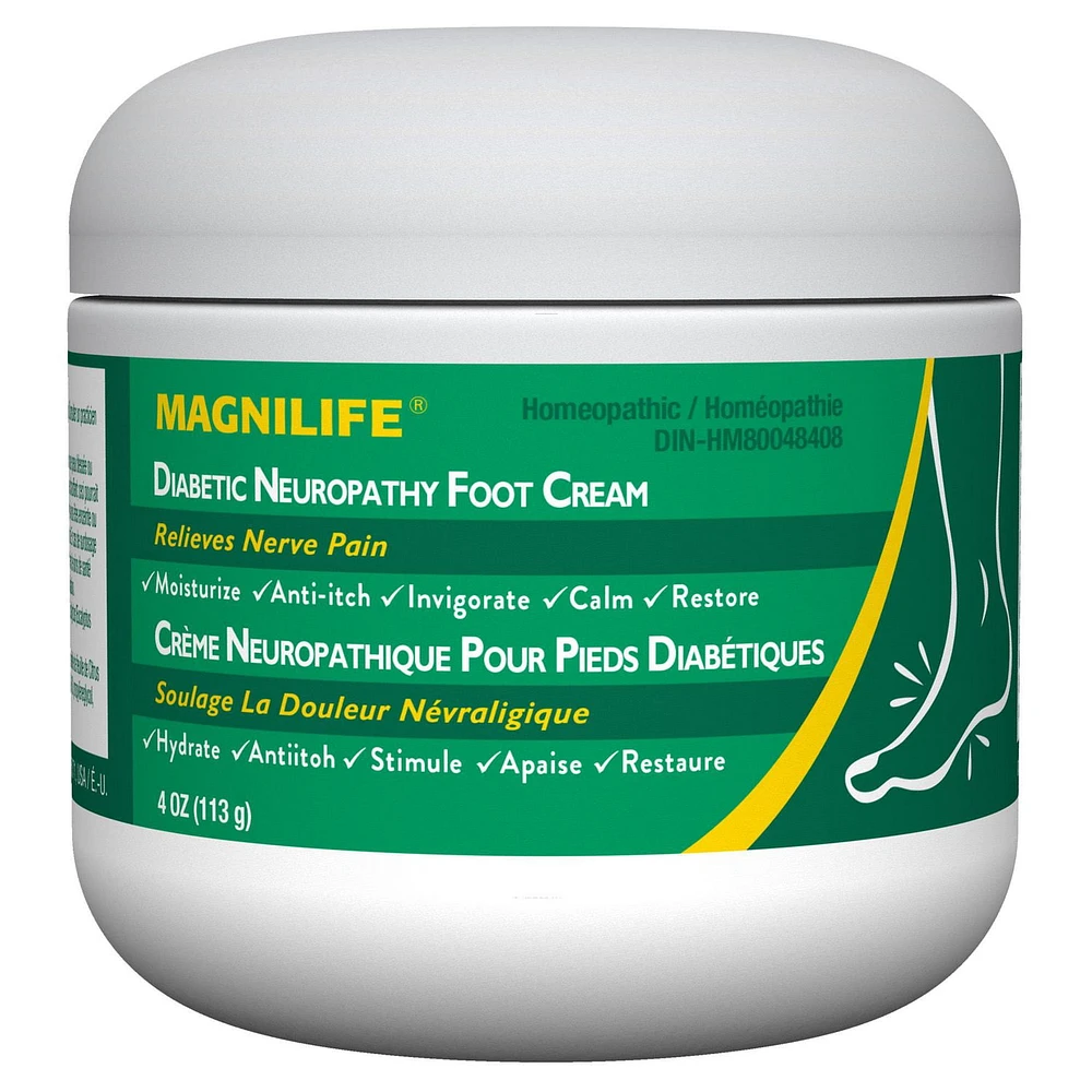 Magnilife Diabetic Neuropathy Foot Cream, 113 g