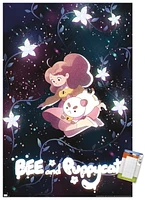 Bee And Puppycat - Space Flowers Key Art Wall Poster