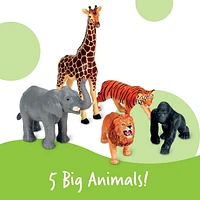 Learning Resources Jumbo Jungle Animals, Preschool Learning Toy, Boys Girls, Ages 18 months+