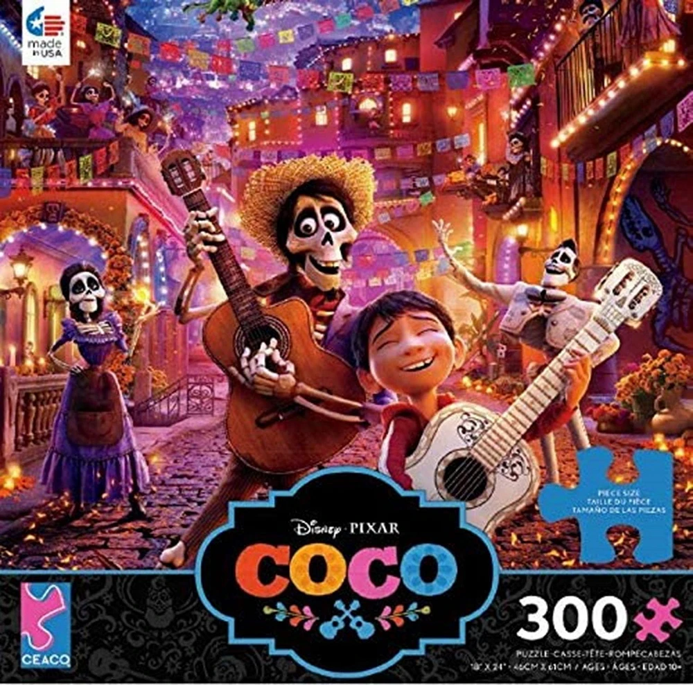 Ceaco Disney 300-Oversized-Piece Puzzle Coco