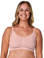 Basics by Bravado Women's 2-in-1 Pumping and Nursing Bra, Sizes S-XXL