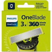 Philips OneBlade 360 flex blade, 3 pack, ONEBLADE 3pk