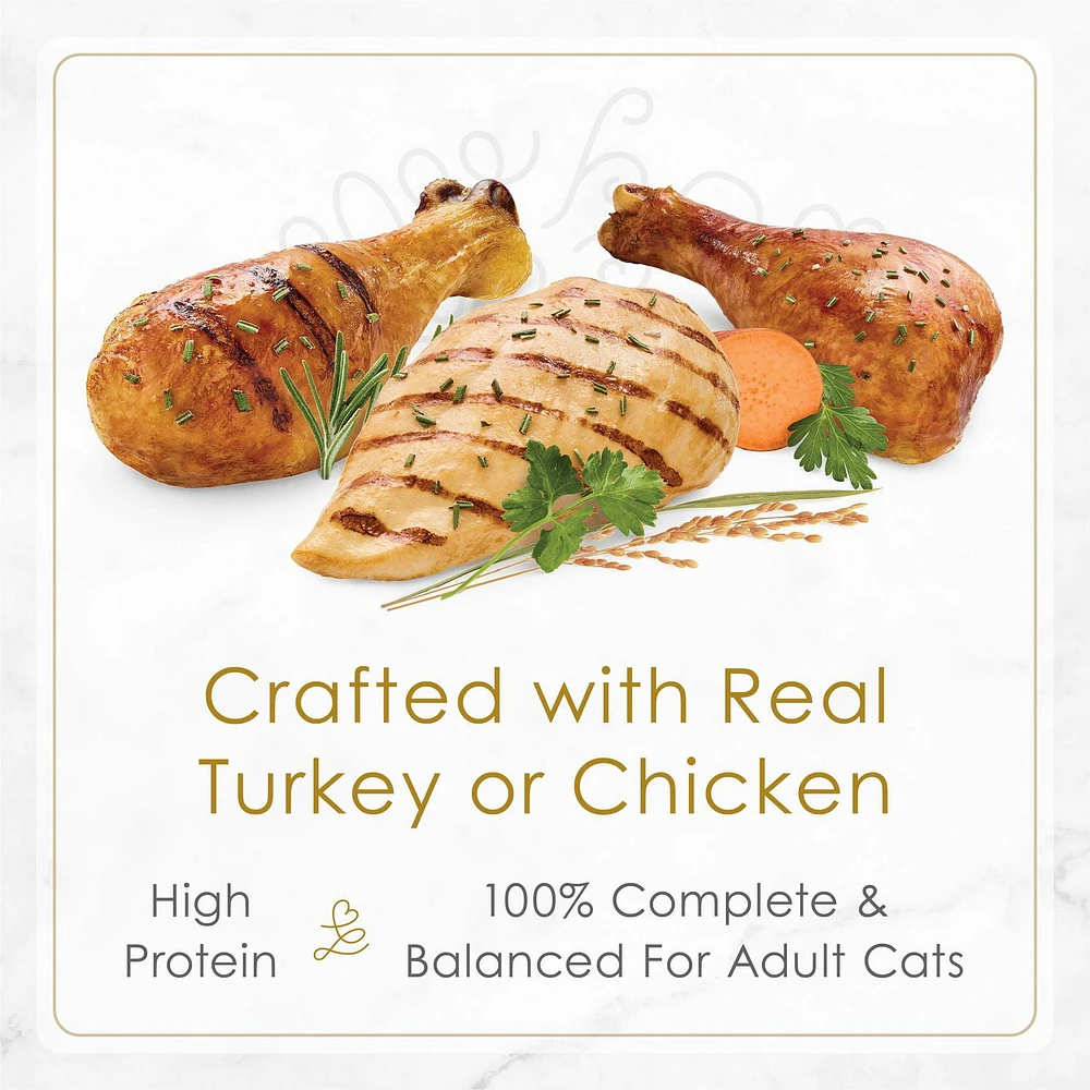 Fancy Feast Petites Poultry Favourites Variety Pack, Wet Cat Food 79.4 g x 24, 79.4 g x 24