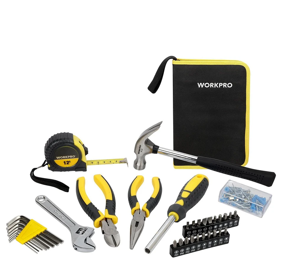 WorkPro Household Tool Set - 36 Piece