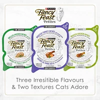 Fancy Feast Petites Poultry Favourites Variety Pack, Wet Cat Food 79.4 g x 24, 79.4 g x 24