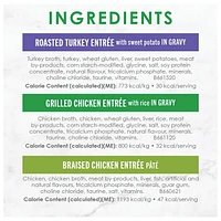 Fancy Feast Petites Poultry Favourites Variety Pack, Wet Cat Food 79.4 g x 24, 79.4 g x 24