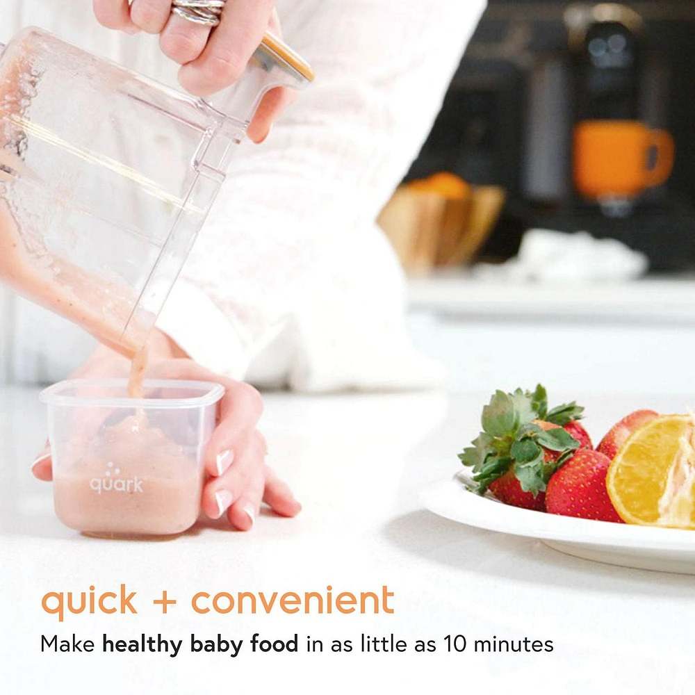 Quook Baby Food Maker, Bottle Warmer and Sterilizer by Quark