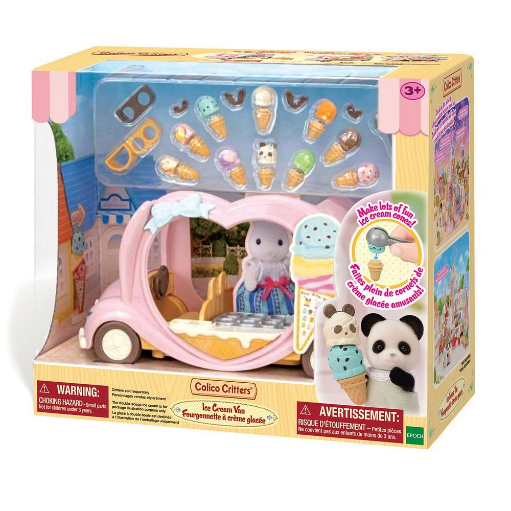 Calico Critters Ice Cream Van, Toy Vehicle for Dolls