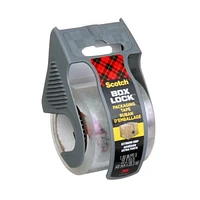 Scotch® Box Lock™ Packaging Tape 195-EF, 1.88 in x 22.2 yd (48 mm x 20.3 m), with Dispenser, Packaging Tape