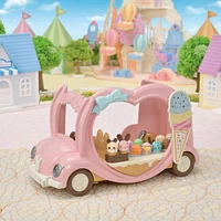 Calico Critters Ice Cream Van, Toy Vehicle for Dolls