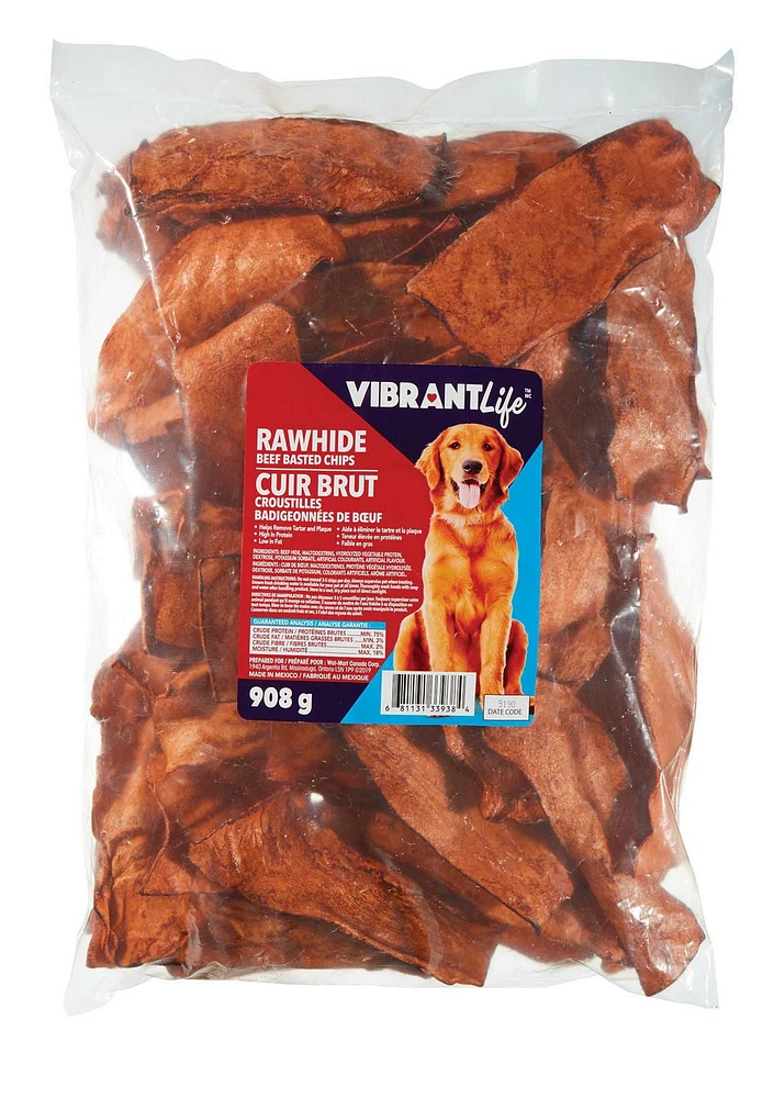 Vibrant Life Beef Basted Chips, Vibrant Life Beef Chips, 908g