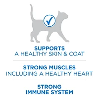Purina ONE +Plus High Protein Salmon & Ocean Whitefish Formula, Dry Cat Food, 1.8-3 kg