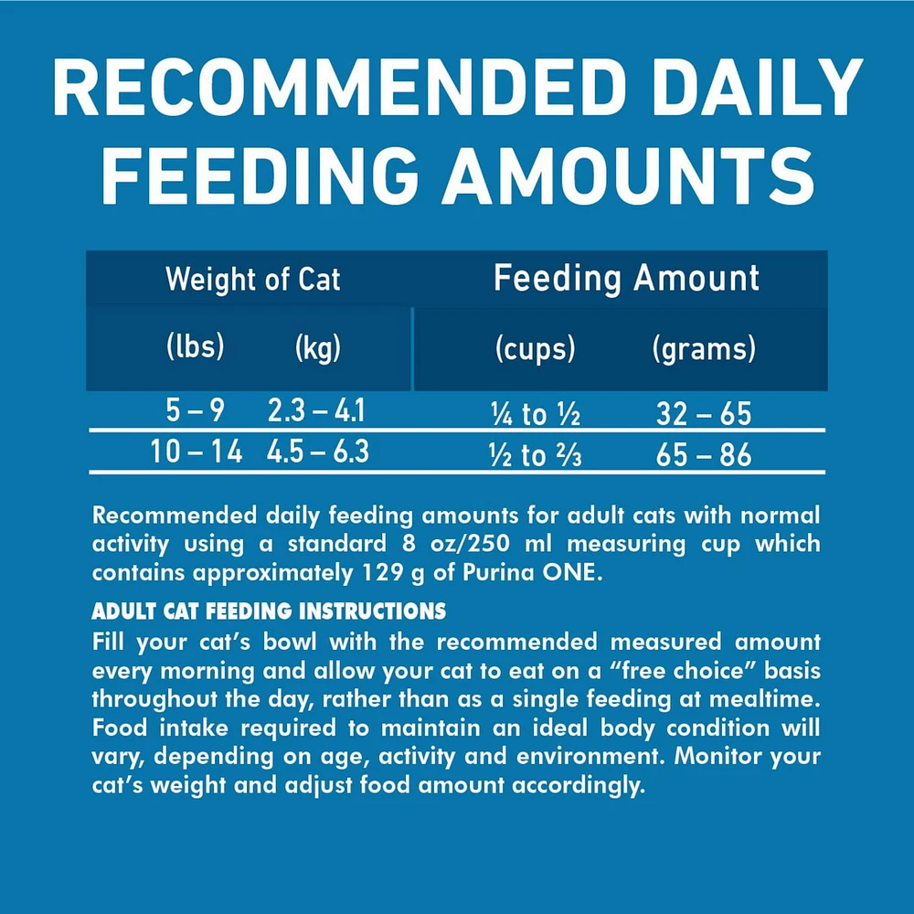 Purina ONE +Plus High Protein Salmon & Ocean Whitefish Formula, Dry Cat Food, 1.8-3 kg