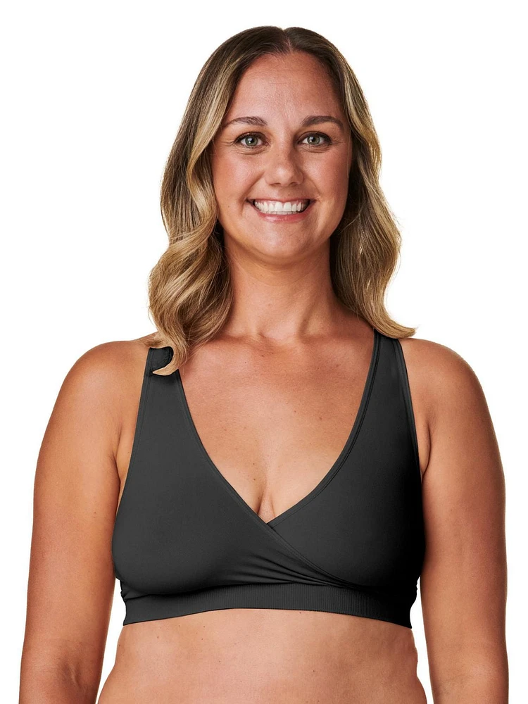 Basics by Bravado Women's Sleep Maternity and Nursing Bra, Sizes S-XXL