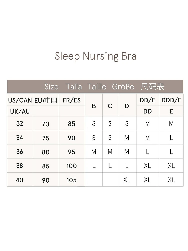 Basics by Bravado Women's Sleep Maternity and Nursing Bra, Sizes S-XXL