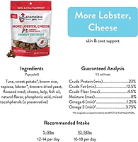 Shameless Pets More Lobster Cheese Crunchy Cat Treats With Upcycled Ingredients, 71 g