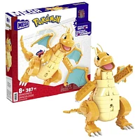 MEGA Pokémon Building Toy Kit Dragonite (387 Pieces) with Motion for Kids, Ages 8+