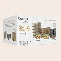 Bentgo Prep 60-Piece Meal Prep Kit (Gleam Metallics)