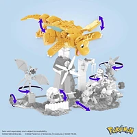 MEGA Pokémon Building Toy Kit Dragonite (387 Pieces) with Motion for Kids, Ages 8+