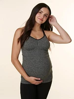 Basics by Bravado Women's Slimming Maternity and Nursing Cami