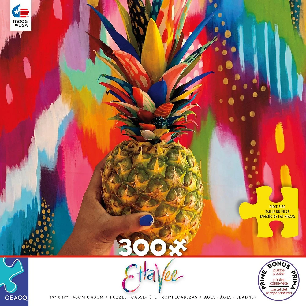 ETTA VEE - PINEAPPLE - 300 PIECE PUZZLE