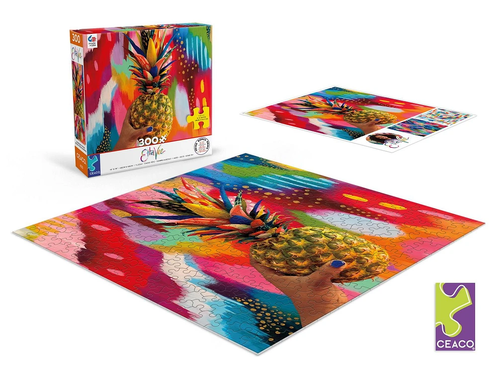 ETTA VEE - PINEAPPLE - 300 PIECE PUZZLE