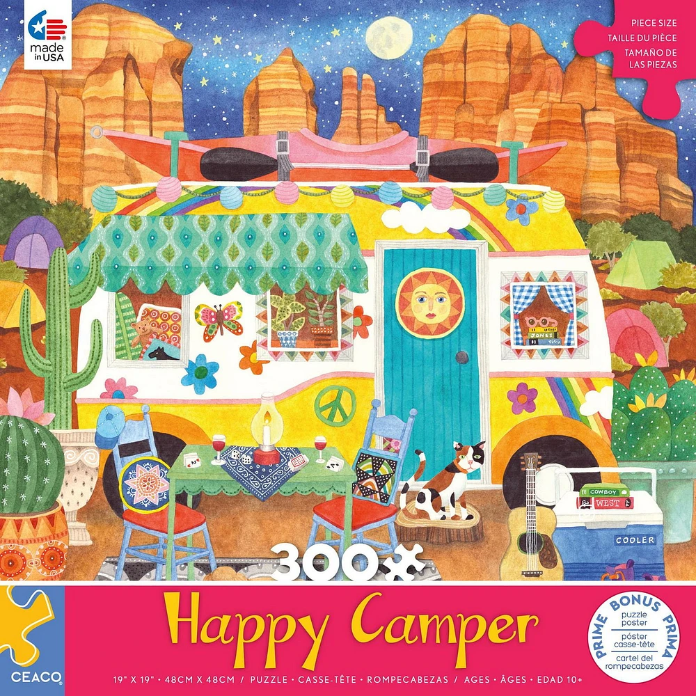 HAPPY CAMPER - CANYON CAMPER - 300 PIECE PUZZLE