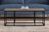 Safdie & Co. Coffee table, Side table for living room. Excellent end couch table for any living room décor Dark Taupe