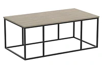 Safdie & Co. Coffee table, Side table for living room. Excellent end couch table for any living room décor Dark Taupe