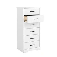 Prepac Rustic Ridge 6 Drawer 18.5"D x 23.75"W x 51.5"H Dresser