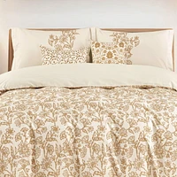 Johnson Home 3-Piece Duvet Cover Set - 200TC Cotton, Lightweight, and Machine Washable