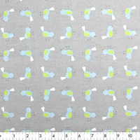 Fabric Creations Baby Boy Flannel Pre-Cut Pack, 4 x 1/2 yd