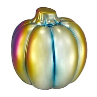 Halloween Deco Way to celebrate 5inch Ceramic Electroplated Pumkin Head