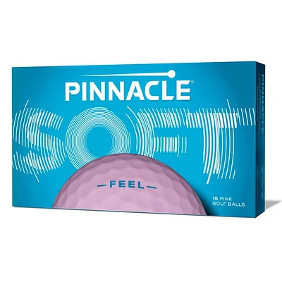 Pinnacle Soft Feel Pink Golf Balls