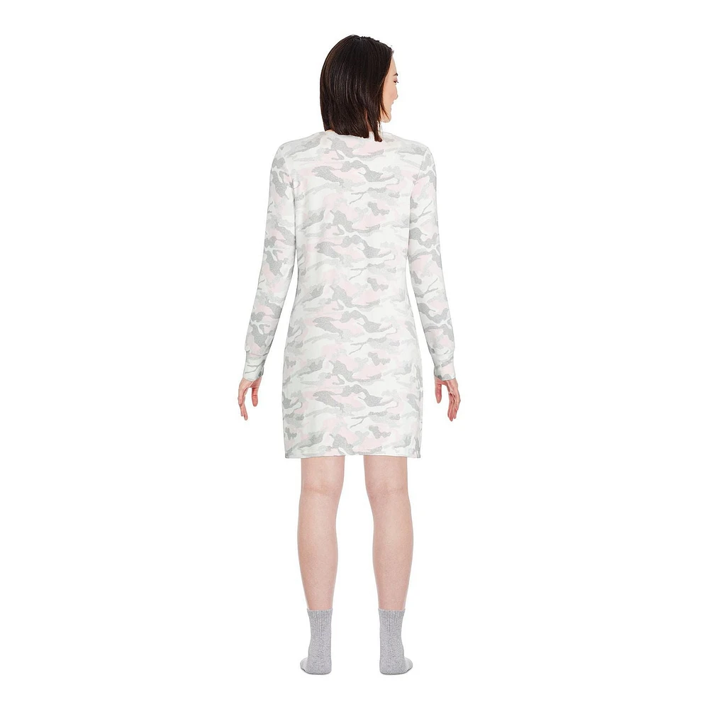 Chemise de nuit henley en hacci George pour femmes