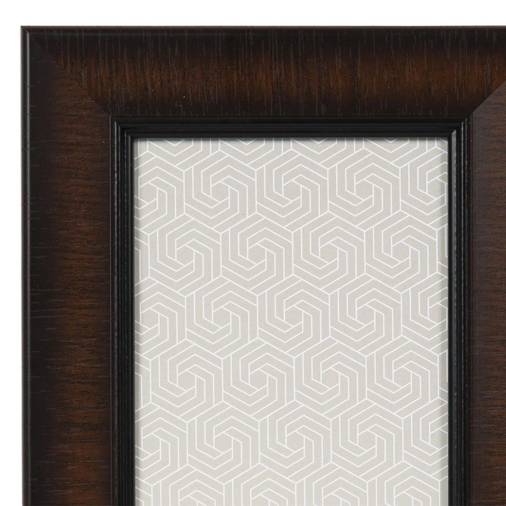 hometrends Lynnwood Smoked Cognac Picture Frame, 4" x 6"