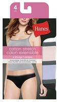 Hanes Women's Cotton Stretch Thong