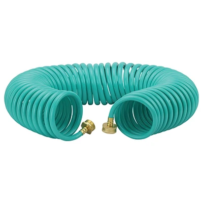 50 Ft. Spiral Garden Hose, 50 Ft. spiral hose, lightweight, UV resistant